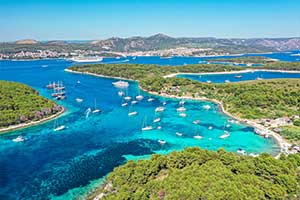 Trogir, Blue lagoon, Hvar &amp; Pakleni islands private tour